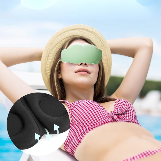 CYC Unisex Sleep Light Blocking Sleep No Eye Pressure 3D Eye Suitable For Sleep Meditation Rest And Travel