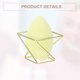 thumbnail image 5 of Soporte cuadrado para huevos de belleza Unique Bargains Tono dorado, 5 of 7