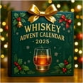 thumbnail image 6 of Whiskey Advent Calendar 2025, 24 2D Acrylic Flat Whiskey Bottle Ornaments (No Alcohol) – Christmas Countdown Décor for Tree, Bar Cart & Office, Reusable for Men, Dad, Boyfriend, Secret Santa, 6 of 6