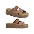 thumbnail image 5 of Solid Color Beach Sandals - Thick Bottom Braided Design Casual Slippers for Women, 5 of 8