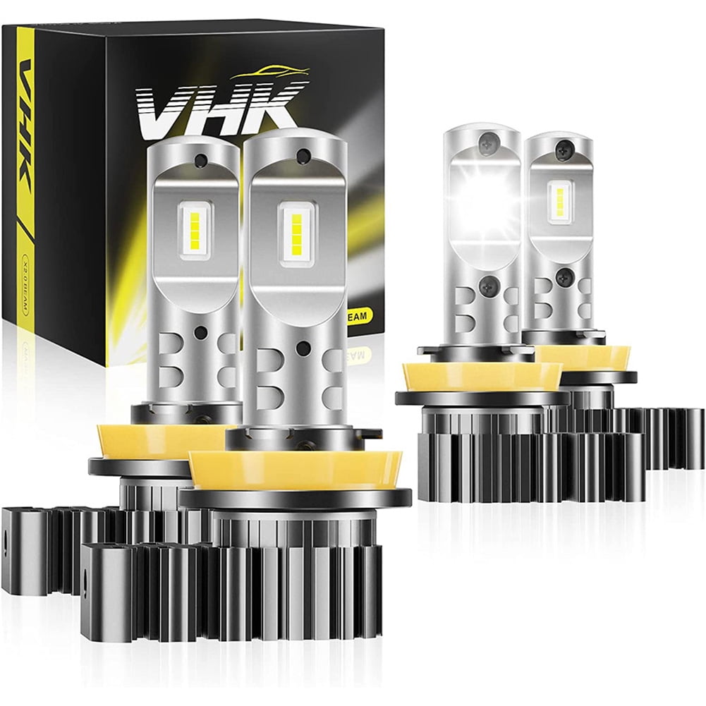 Can Am Defender LED Headlight Bulbs, H11/H8 Low Beam/High Beam Combo