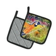 thumbnail image 2 of Carolines Treasures 8602PTHD Parrot Parrot Head Pair of Pot Holders , 7.5HX7.5W, multicolor, 2 of 3