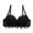 Black, variant on Women Bras Sexy Lace Large Size Breathable Adjustable Elasticity Comfortable Bras