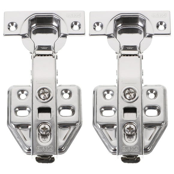 8pcs Cabinet Door Hinge Folding Cabinet Hinge Invisible Corner Cabinet Hinge