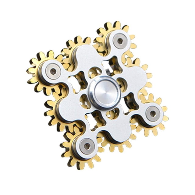 Bewildely Spinner Toy Fingertip Giroscopio Stress Relief Reliever Girar Metal Fidget Niños Descompresión Ansiedad Juguetes Educativos Numero 3