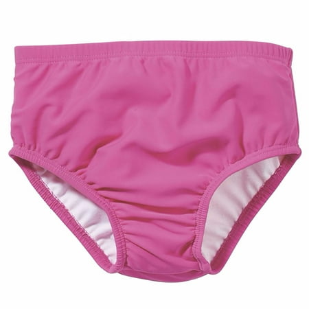 Sun Smarties Pink Baby Swim Diaper - Approved for Public Pools - UPF 50+ Protected-Eco