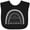 AB-Black, variant on Inktastic Handpicked for Earth by My Great Grandparents in Heaven Rainbow Boys or Girls Baby Bib