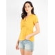 thumbnail image 3 of Blusa manga corta con nudo al frente, 3 of 5