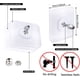thumbnail image 2 of 10 Piezas Tornillos Adhesivos de Pared Clavos Autoadhesivos para Colgar Tornillos Adhesivos Ganchos de Montaje en Pared para Cocina Baño Dormitorio Sala de Estar, 2 of 5