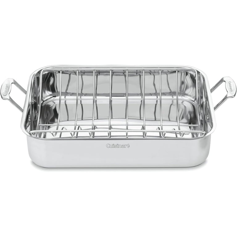 Cuisinart 16-Inch Roaster with Rack, Stainless Steel photo 1