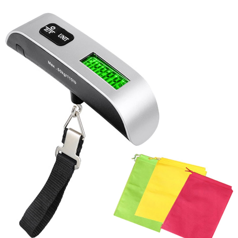 Digital Luggage Scale Lcd Display Max. 50Kg/110.2Lb Loading Capacity