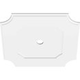thumbnail image 4 of Ekena Millwork CMP24LE-02000 24 Po. OD x 2 Po. ID Médaillon de Plafond Contemporain en PVC de Qualité Architecturale, 4 of 4