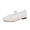 White, variant on Willtoo Womens Mesh Ballet Flats Closed Toe Floral Mary Jane Flats Comfortable Lace Ballerina Flats Shoes