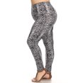 thumbnail image 3 of White Mark Leggings Imprimés pour Femmes, 3 of 5