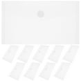 thumbnail image 1 of SWETRACE 40Pcs Transparent Cash Bag Plastic Money Pouch Waterproof Document Holder for Bank Deposits, 1 of 8