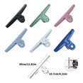 thumbnail image 3 of Large Paper Clip 30cm/11.81Inch Long Stainless Steel Binder Paper Clip Large File Clamp Hold 550Sheets Office Supplies silver, 3 of 5
