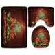 thumbnail image 1 of Juego de alfombras de baño de 3 piezas ABPHQTO Bosquejo Bandera Estadounidense Águila Calva Cont-CHAPPLE-35482, 1 of 2