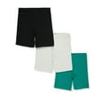 thumbnail image 1 of Cookie's Girls' 3-Pack Bike Shorts - black/almond/arabesque, 14 - 16 (Big Girls), 1 of 4