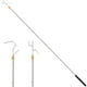 thumbnail image 1 of Barra para colgar ropa Cagaloi, ajustable, 74 — 180 cm, acero inoxidable, 1 of 7