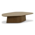 thumbnail image 1 of Pemberly Row Contemporary Accent Brown Ash Finish Low Coffee Table, 1 of 6