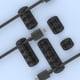 thumbnail image 3 of Clips para cables transparentes - Soportes para cables - Organizador de gestión de cables autoadhesivo - Hogar, oficina, cubículo, coche, mesita de noche, accesorios de escritorio, 3 of 5