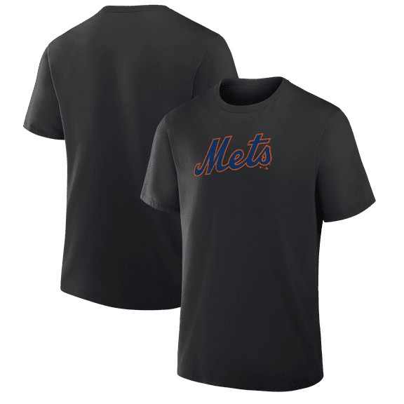 Men's Fanatics Black New York Mets Alternate Logo Legacy T-Shirt