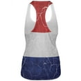 thumbnail image 2 of Distressed Netherlands Flag All Over Womens Work Out Tank Top Multi X-LG, 2 of 2