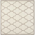 thumbnail image 3 of SAFAVIEH Cambridge Kevin Geometric Wool Area Rug, Ivory/Beige, 6' x 6' Square, 3 of 7