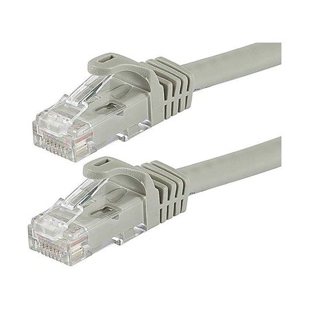 UPC: 0844660097860 | Monoprice FLEXboot Series 20  24AWG Cat6 UTP Ethernet Network Cable Gray 109786
