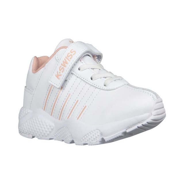 Tenis Para Niña K-Swiss T 22 Blanco High