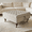 Light Gray, variant on Yellow Chenille Storage Ottoman with Wheels Square Coffee Table Footstool Hidden Storage Bench Solid Wood Frame