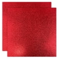 thumbnail image 1 of Cartulina con purpurina YINUOYOUJIA, 12 x 12, 300 g/m², roja, 12 hojas, 1 of 6