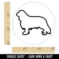 thumbnail image 2 of Cavalier King Charles Spaniel Dog Outline Self-Inking Rubber Stamp Ink Stamper - Brown Ink - Small 3/4 Inch, 2 of 7