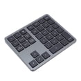thumbnail image 1 of BT Number Pad, Rechargeable Cordless Numeric Keypad, 35 Keys External Numpad Keyboard for Laptop PC Tablet, Cordless BT Dual Mode, 1 of 7