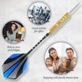 thumbnail image 5 of 12 Packs Steel Tip Darts 18 Grams, Aluminum Shafts and Brass Barrels for Rec Room, Man Cave, Bar and Game Room, 5 of 7