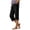 Black, variant on Womens Denim Capris with Pockets- Summer Casual Trendy Stretch Straight Leg High Waist Jean Pants Light Blue Size M