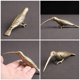 thumbnail image 3 of OHOIOLLA 2Ud Figurilla De Pájaro Colibrí De Latón Dorado Decorativo Con Detalles Delicados Para Escritorio, 3 of 8