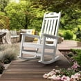 thumbnail image 5 of RESINTEAK New Classic Outdoor Rocking Chair Grey, 5 of 5