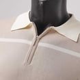 thumbnail image 3 of Gibobby Playera Polo Polo de algodón para hombre, de secado rápido, ajuste regular, absorbe la humedad, para hombre(Beige,G), 3 of 5