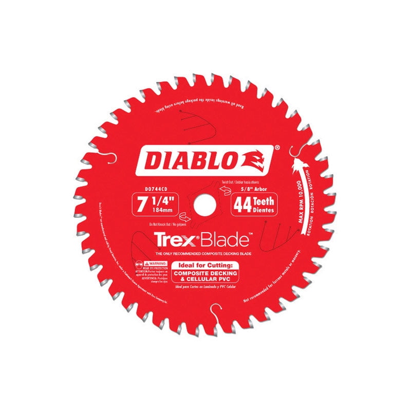 Diablo D0840X 8-1/4" x 40 Tooth Circular Saw Blade New Finish 