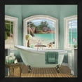 thumbnail image 2 of Metaverse R870614-0120000-AEAAAAEAN4 13.25 x 13.25 in. Oceanview II Framed Wall Art by Elizabeth Medley, 2 of 2