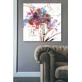thumbnail image 3 of Epic Graffiti 'Floral Explosion I on White' by Jan Griggs, Canvas Wall Art, 37"x37", 3 of 3