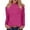 Red, variant on EDFBUYKRS Womens Plus Size Tops Long Sleeve Shirts V Neck Textured Keyhole Gathered Knit Tunic Loose Fall Blouses Xxl