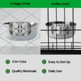 thumbnail image 5 of Diggs Cuenco Para Perros – Cuenco Con Clip Para Agua Y Alimentos – Necesidades De Entrenamiento Para Cachorros – Accesorios Universales Resistentes A Derrames (38 Oz.), 5 of 5