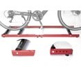 thumbnail image 2 of Rodillo entrenador Cosme Bicicleta Triple Rodillos Pegable Rojo, 2 of 4