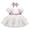A-Pink189, variant on JAJAHO Toddler Baby Girls Princess Birthday Dress Flower Girl Party Tutu Wedding Formal Dresses Puff Short Sleeve Floral Print Tulle Gown 6M-3Y