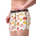 thumbnail image 4 of Kll Cute Cartoon Mushrooms Men'S Cotton Boxer Briefs Underwear-X-Large, 4 of 9