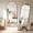 Black, variant on Nextay 21"x64" Arched Mirror Full Length, Body Wall Mirrors with Shatter-Proof Glass, Floor Standing, Hanging or Leaning, Large Tall Arch Mirror with Stand Aluminum Alloy Frame for Bedroom Cloakroom