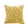 thumbnail image 3 of Linen Flocking Pillow Sofa Waist Throw Cushion Cover Home Decor Cushion Cover, 3 of 4