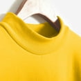 thumbnail image 5 of Aoiroe Women's Casual Long Sleeve Sweatshirt TopsFashion Pullover, Casual Solid Sweat Shirts, Long Sleeve Tops, Crewneck Cozy Outfits Pullover 2026, Casual Comfy Fall Fashion Sweaters, Yellow L, 5 of 9